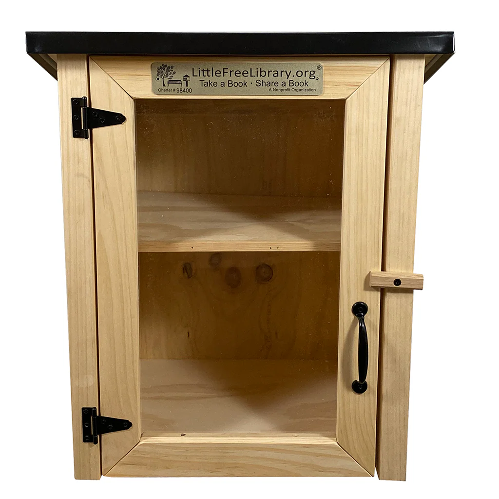 Two Story Shed Unfinished Little Free Library - Image 11