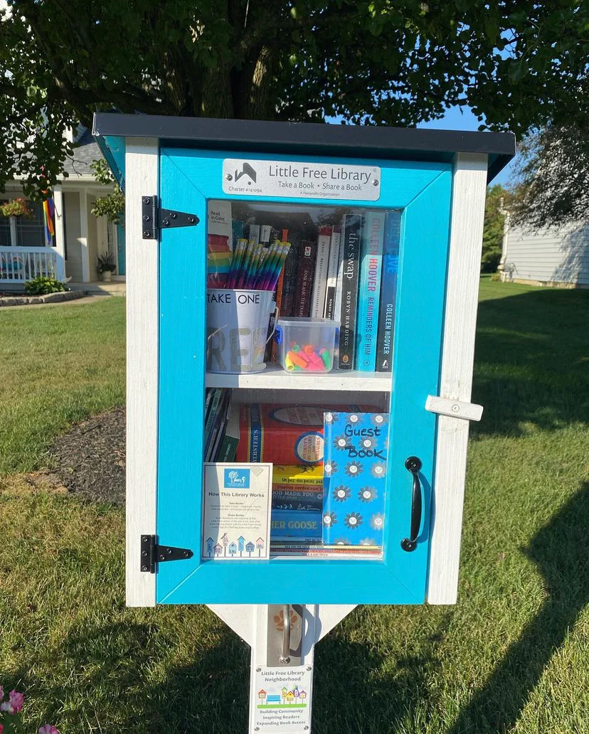 Two Story Shed Unfinished Little Free Library - Image 4
