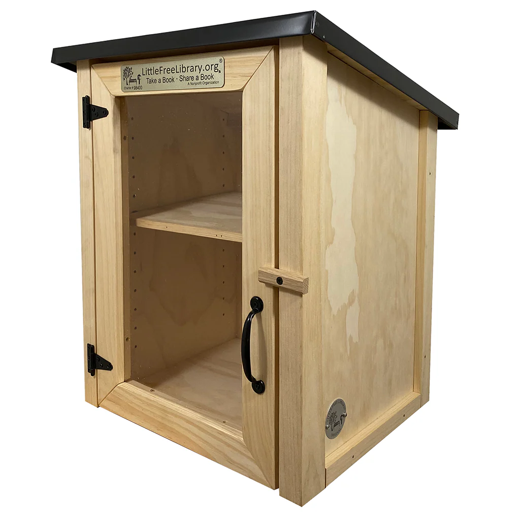 Two Story Shed Unfinished Little Free Library - Image 9