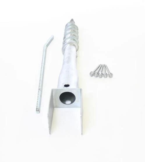 Composite Screw In Library Post and Topper Black - Image 5