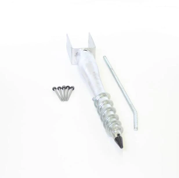 Composite Screw In Library Post and Topper Black - Image 6