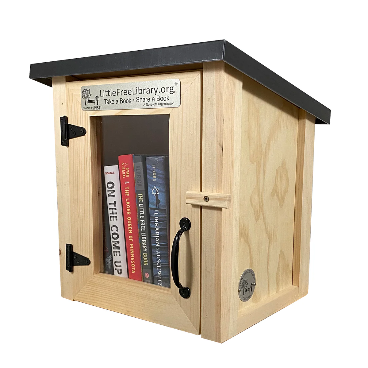 Mini Shed Little Free Library - Image 12