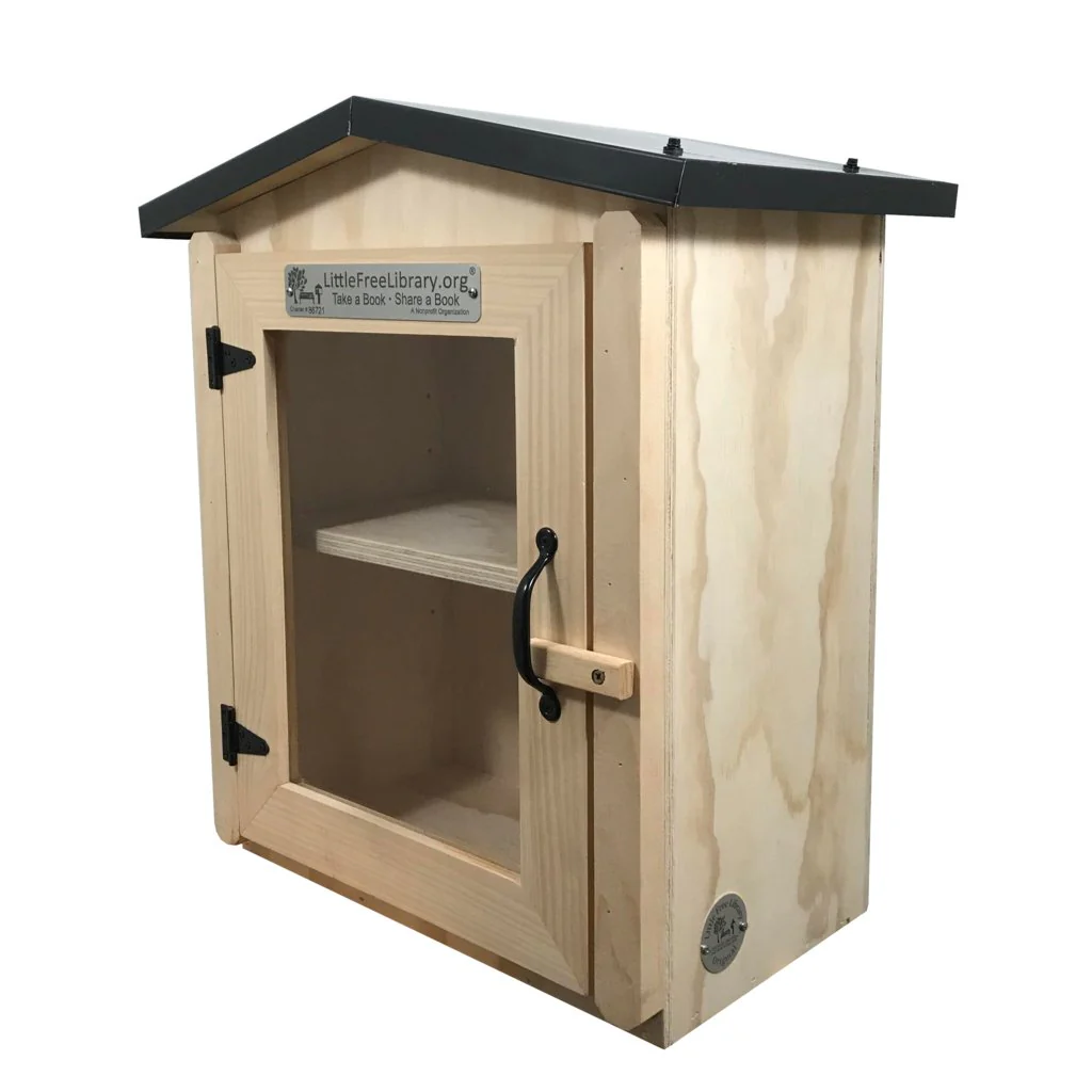 Two Story Gable Unfinished Little Free Library - Image 6