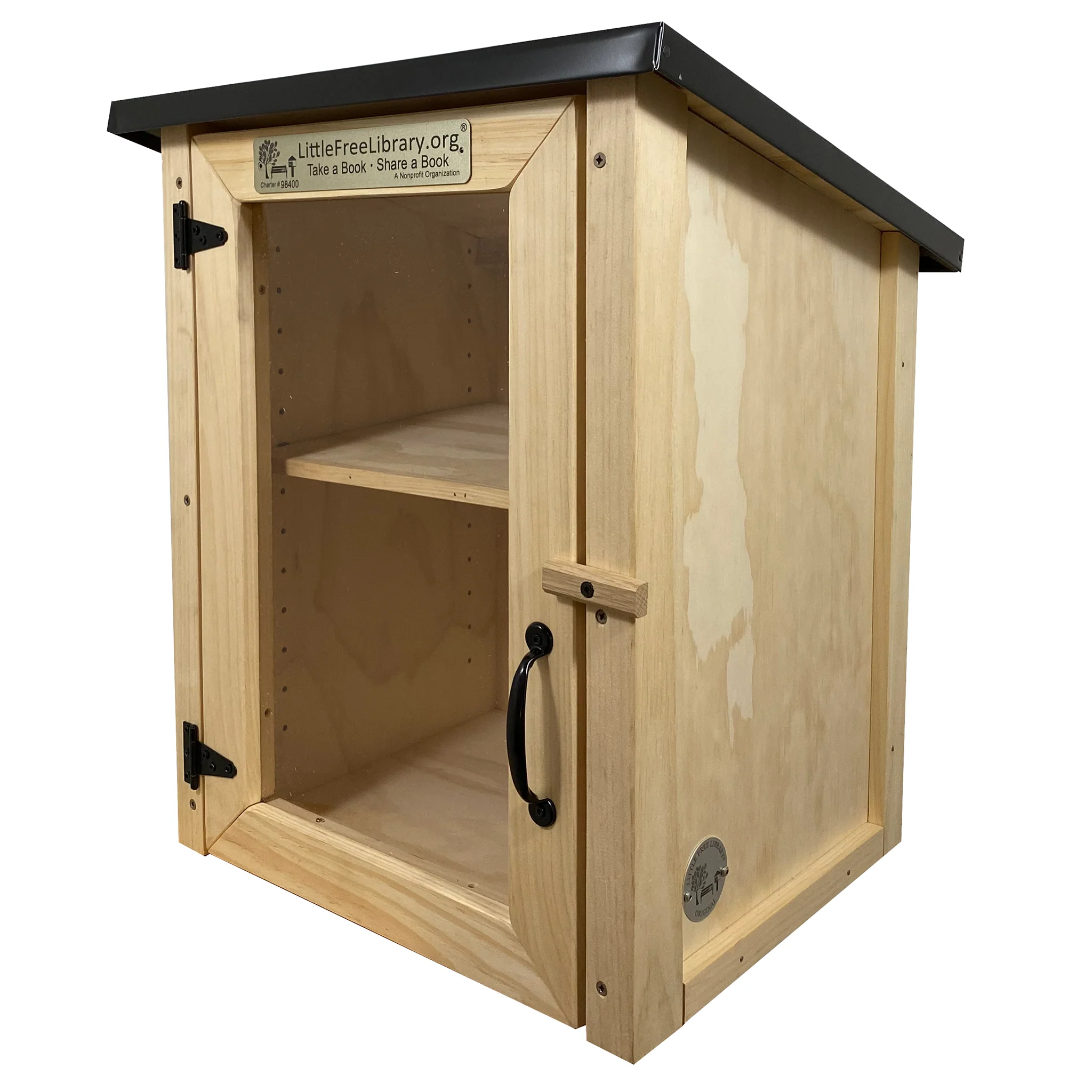 Two Story Shed Unfinished Kit Little Free Library - Image 10