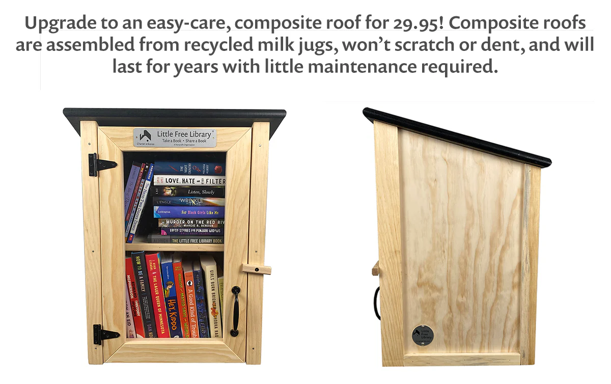 Two Story Shed Unfinished Kit Little Free Library - Image 3