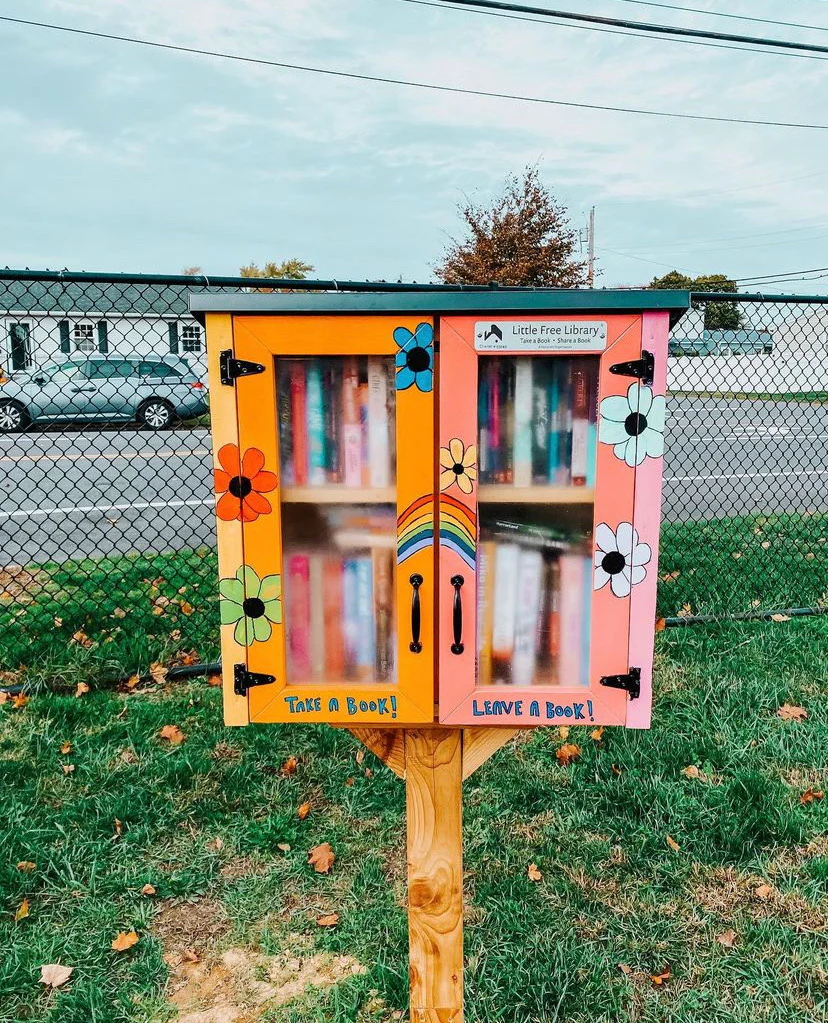 Double Door Shed Unfinished Little Free Library - Image 5