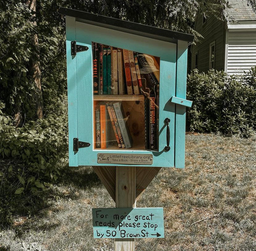 Two Story Modern Unfinished Little Free Library - Image 4